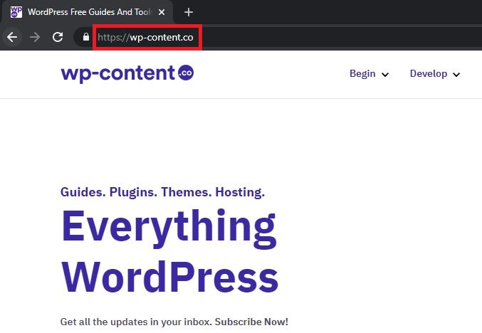 https in url
