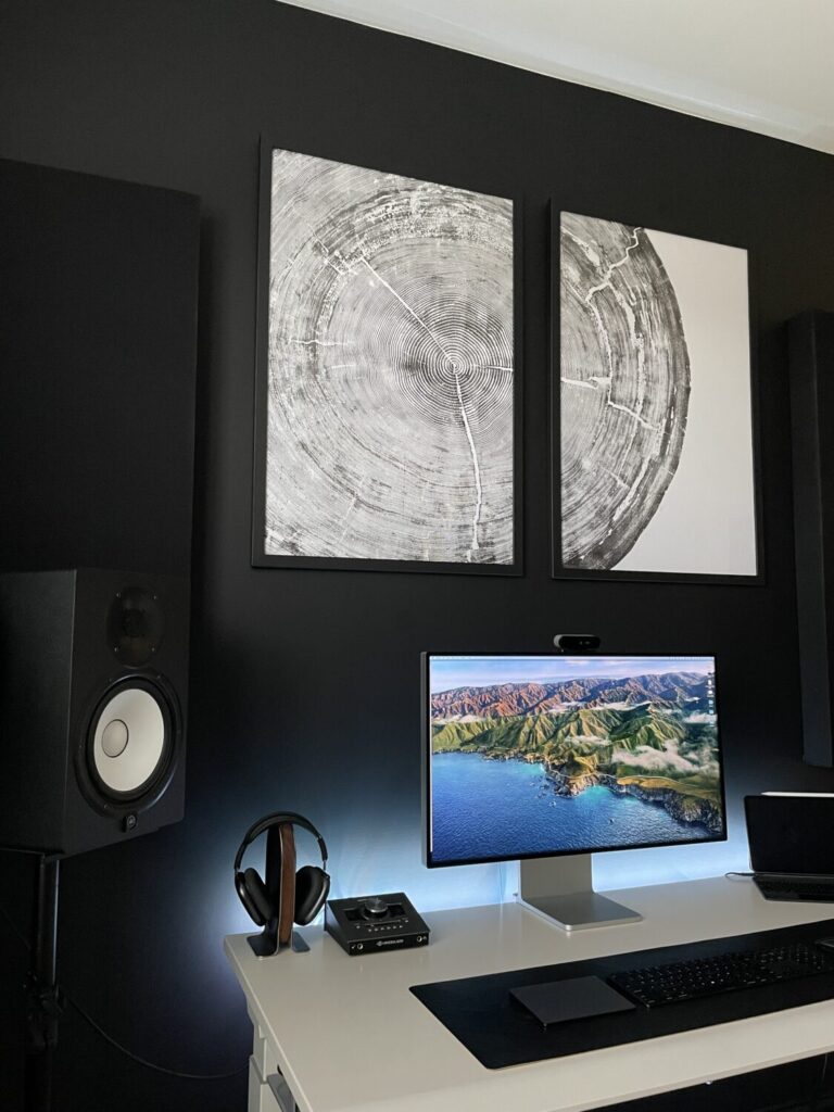 Work Station of Rich Tabor