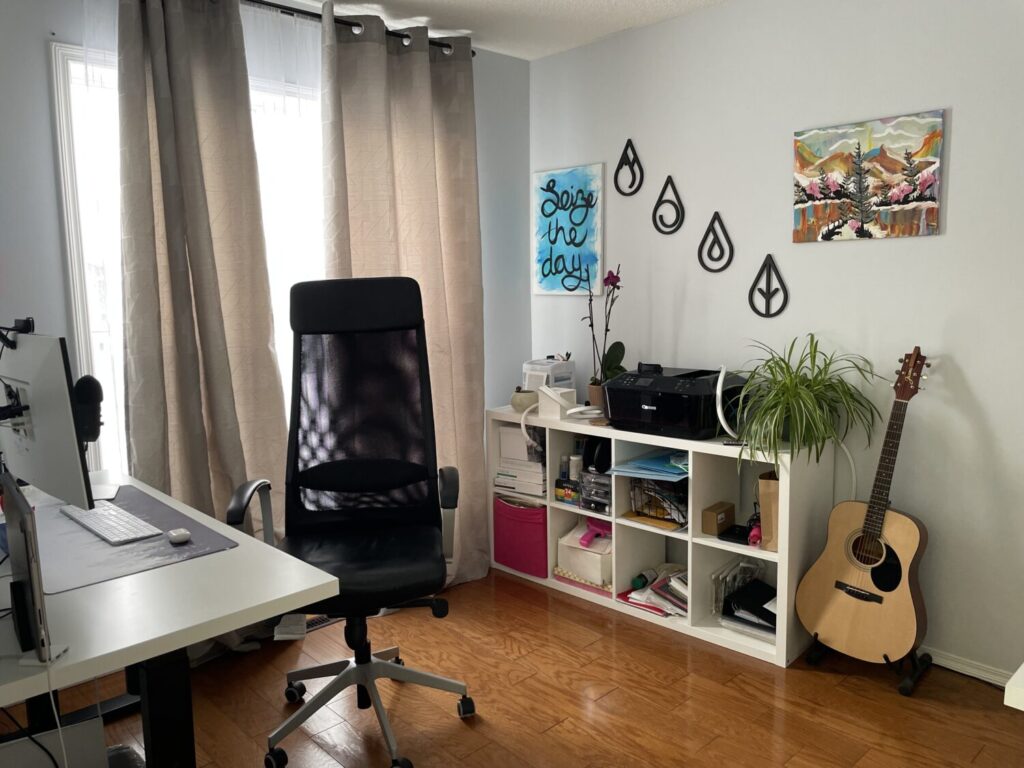 Work station of Aurooba Ahmed