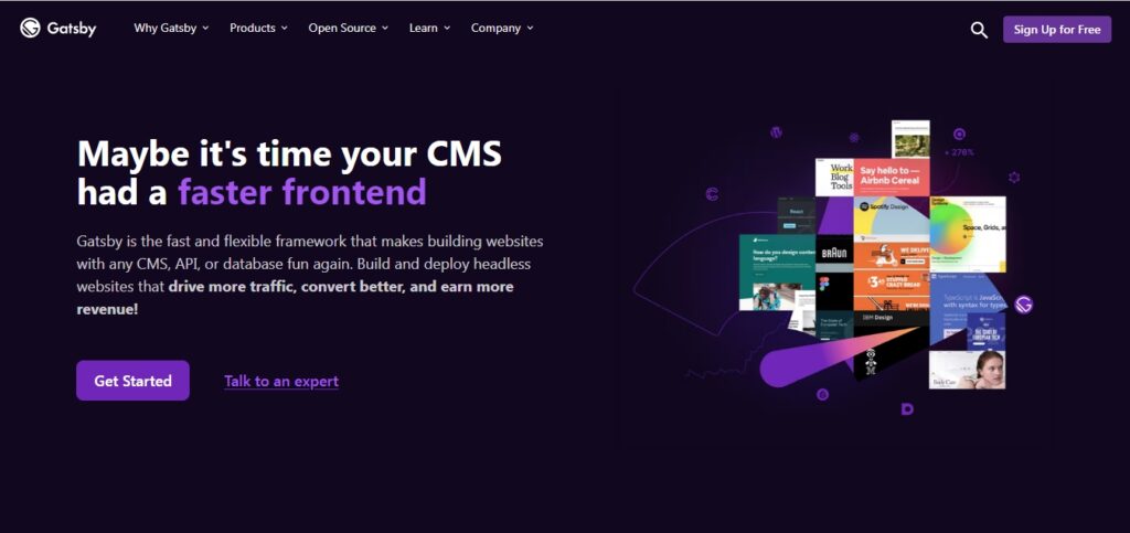 Gatsby framework for headless WordPress