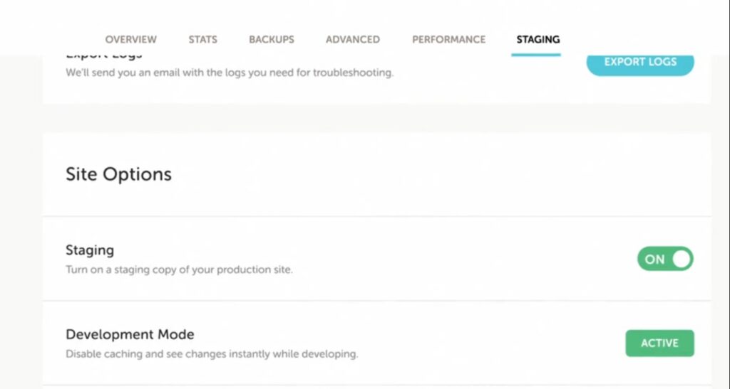 Flywheel staging