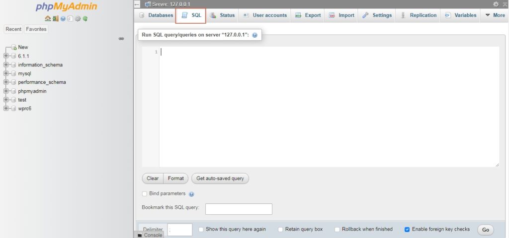 WordPress database SQL queries