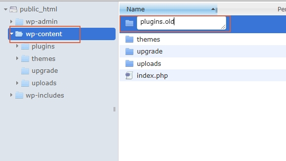 deactivate plugins