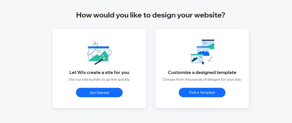 Wix setup