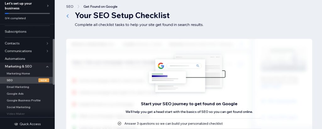 SEO checklist