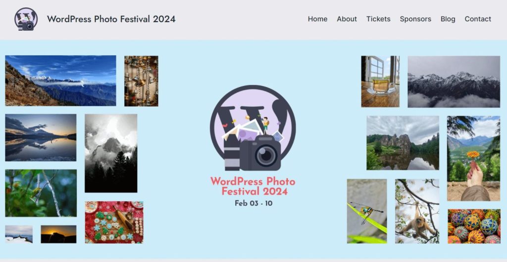 WordPress Photo Festival