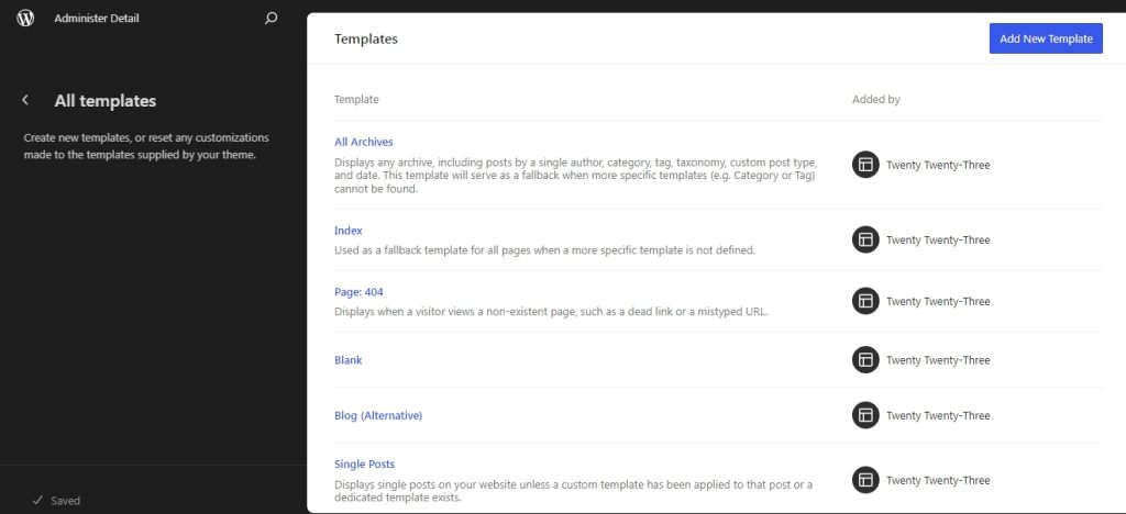 new data view format
