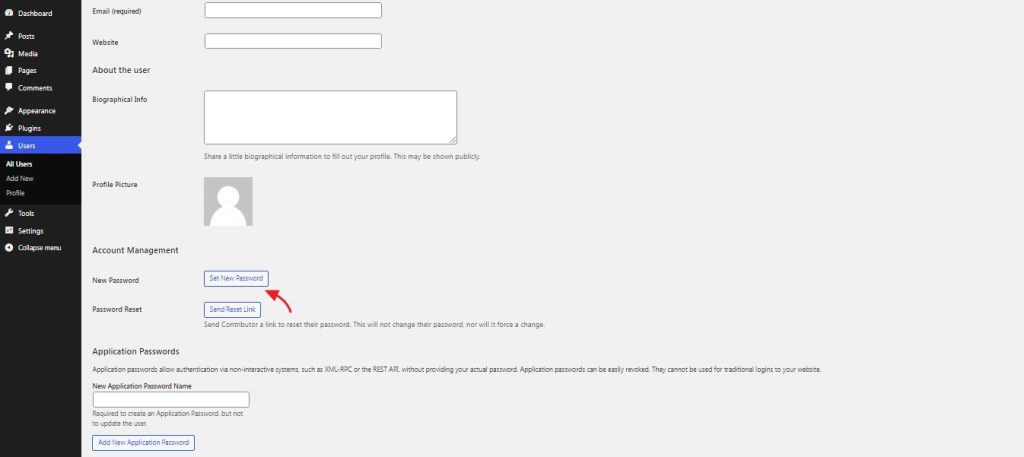 more user roles customisations