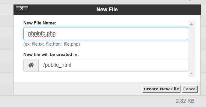 phpinfo.php file