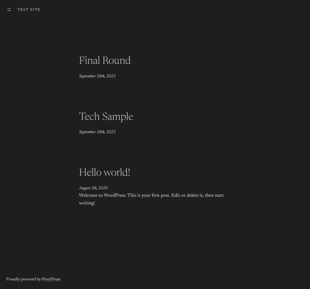 another test theme