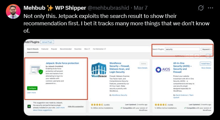 search result exploit