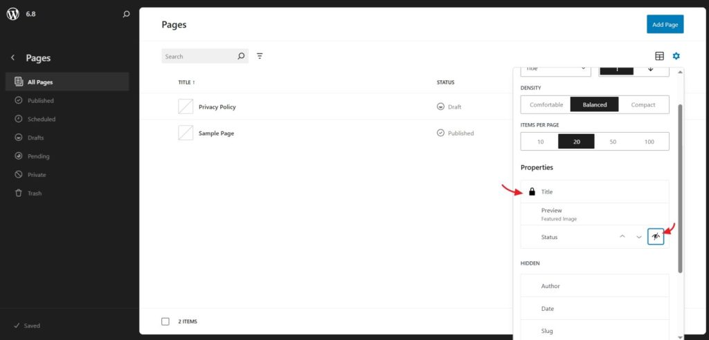 data view enhancements