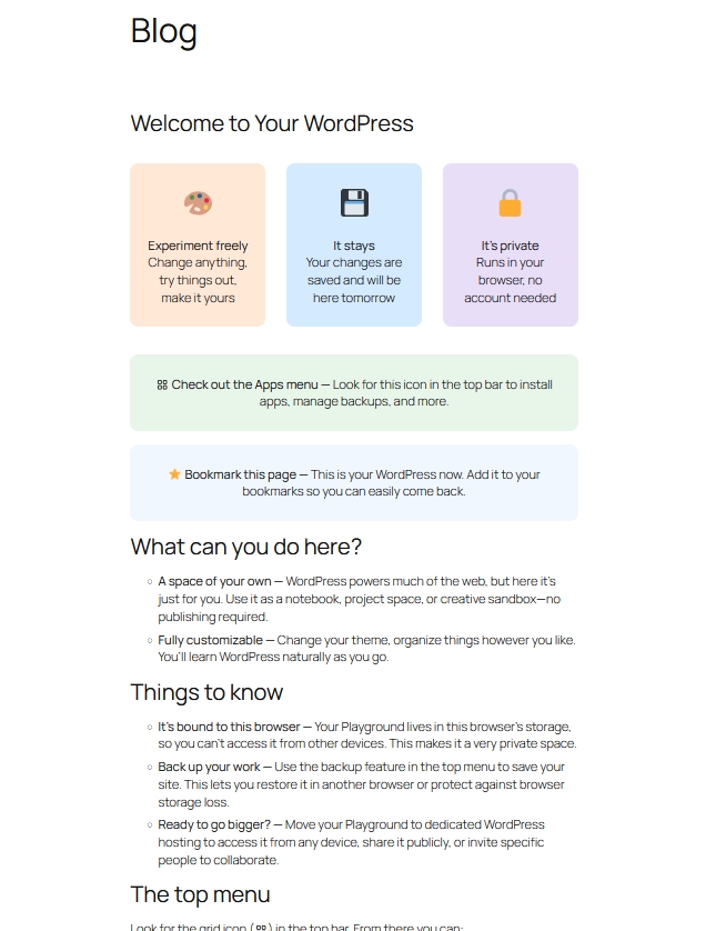 my.wordpress.net launched by wordpress
