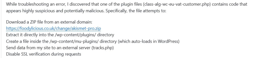 WPFactory plugin vulnerability reported