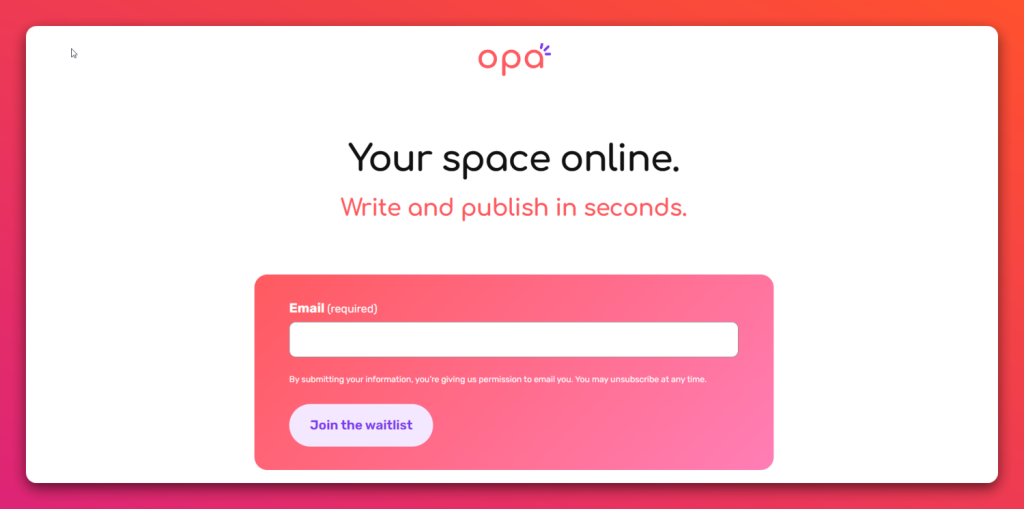 Opa blog automattic radical speed month